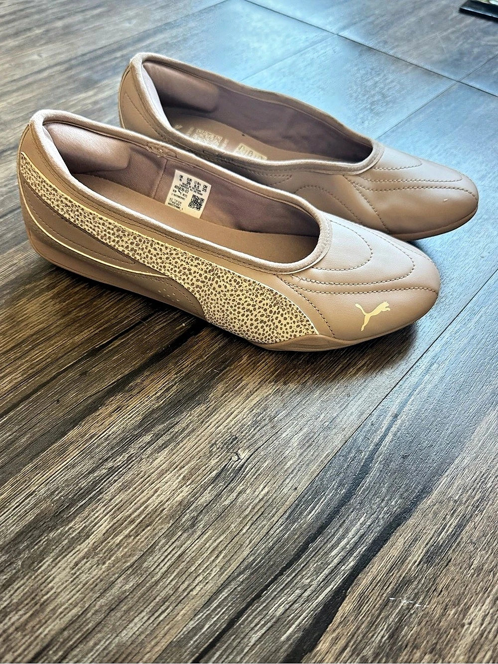 Puma Catch Soleil Ballerina Flats - light pink